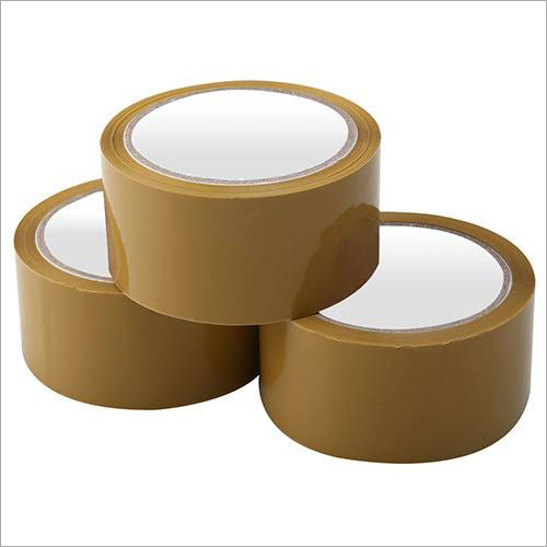 Brown BOPP Tape - BOPP Film, 66m Length, 48mm Width, 50 Micron Thickness | Durable, Cost-Effective, Easy Application, Strong Seal, Reliable Adhesion