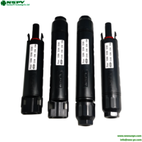 Solar Fuse Connectors 1000VDC With In-line Fuse PV Fuse Connectors For Solar System Protection