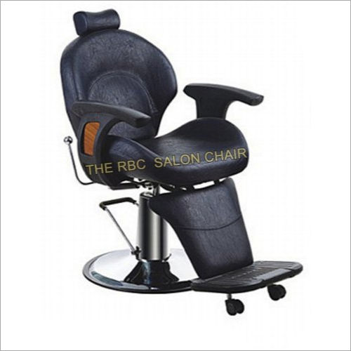 Black Footrest Salon Chair