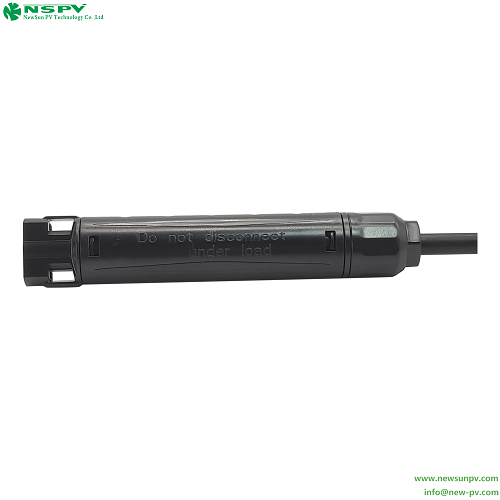 PV4.0 Solar Inline Fuse Connectors PV Fuse Holder Male Cable End 1000VDC 30A Solar Fuse Connector