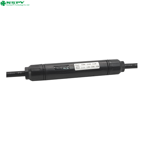 IP67 Waterproof Solar Connectors 1000VDC PV Inline Fuse Connectors For Solar System Protection