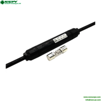 IP67 Waterproof Solar Connectors 1000VDC PV Inline Fuse Connectors For Solar System Protection