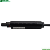Waterproof PV4.0 Solar Fuse Connectors 1000VDC PV Inline Fuse Connectors For Solar System Protection