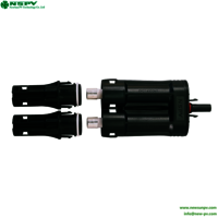 4FBMF00-15 High Precision Solar Branch Fuse Connectors 1500VDC 60A With TUV Certificate