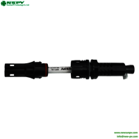 1500VDC 50A Solar Panel Fuse Connectors Male Connector IP68 Waterproof  With TUV Certificate For Combiner Box
