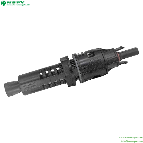 TUV Waterproof Solar Panel Fuse Connectors 1500V PV Fuse Connectors With Inline Fuse 4PFF Solar Inline Fuse