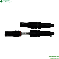 4PFM TUV Certified Solar Panel Fuse Connectors Male End 1500VDC 50A for Photovoltaic Solar Combiner Box