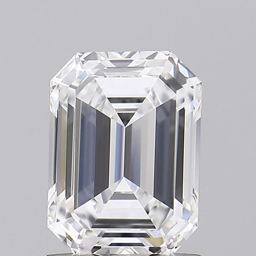 1.50 Carat VVS1 Clarity EMERALD Lab Grown Diamond