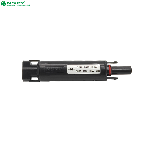 Nspv 4D0 Solar Diode Connectors 1000Vdc 10A Pv4.0 Inline Diode Connectors - Color: Black