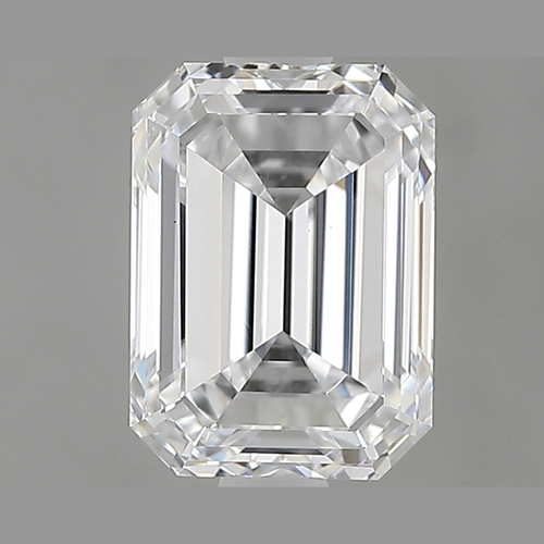 1.50 Carat VVS2 Clarity EMERALD Lab Grown Diamond