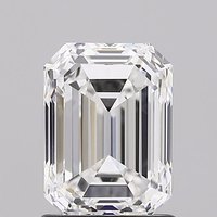 1.50 Carat VVS1 Clarity EMERALD Lab Grown Diamond