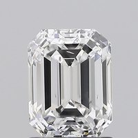 1.50 Carat SI2 Clarity EMERALD Lab Grown Diamond