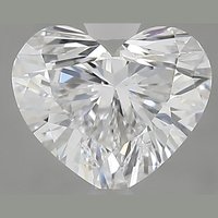 1.50 Carat VVS2 Clarity HEART Lab Grown Diamond