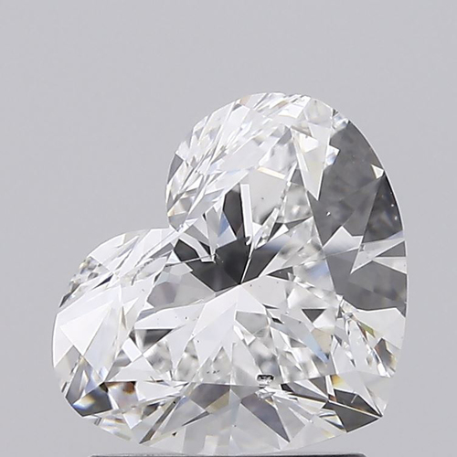 1.50 Carat SI1 Clarity HEART Lab Grown Diamond