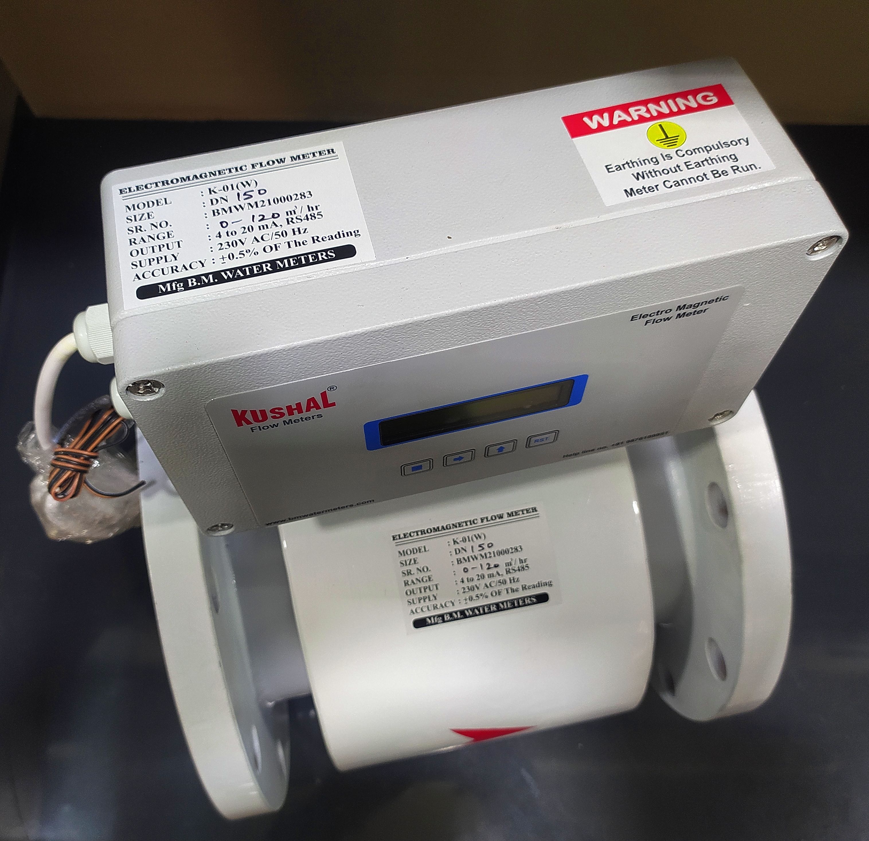 Kushal Electromagnetic (Digital) Flow Meter