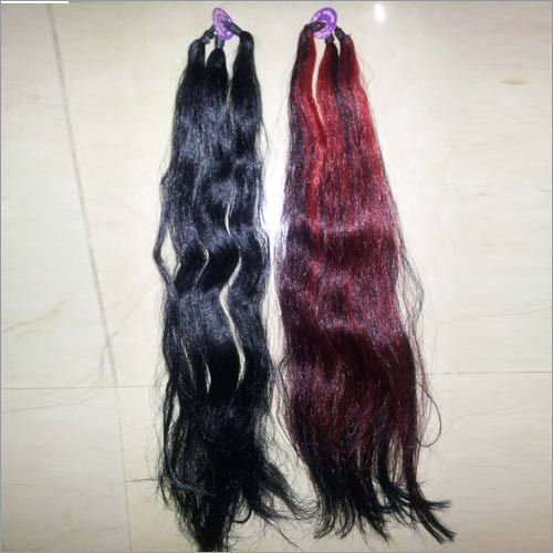 Black Synthetic Straight Hair