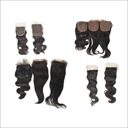 Black Virgin Hair Silk Closure