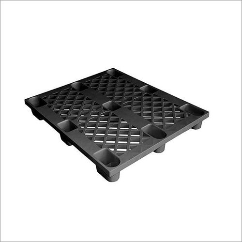 Black 9 Leg Grid Plastic Pallet