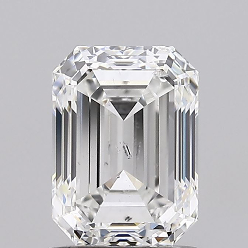 1.49 Carat SI2 Clarity EMERALD Lab Grown Diamond