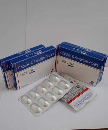 Citicoline 500 Mg + Piracetam 800 Mg Tablet