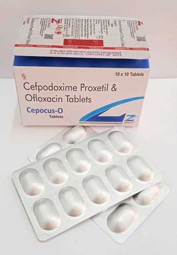 Cefpodoxime 200mg + Ofloxacin 200 Mg Tablet