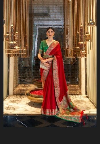 Red Silk Saree