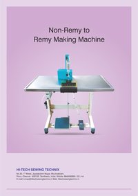 Non -Remy to Remy Hair Making Machine
