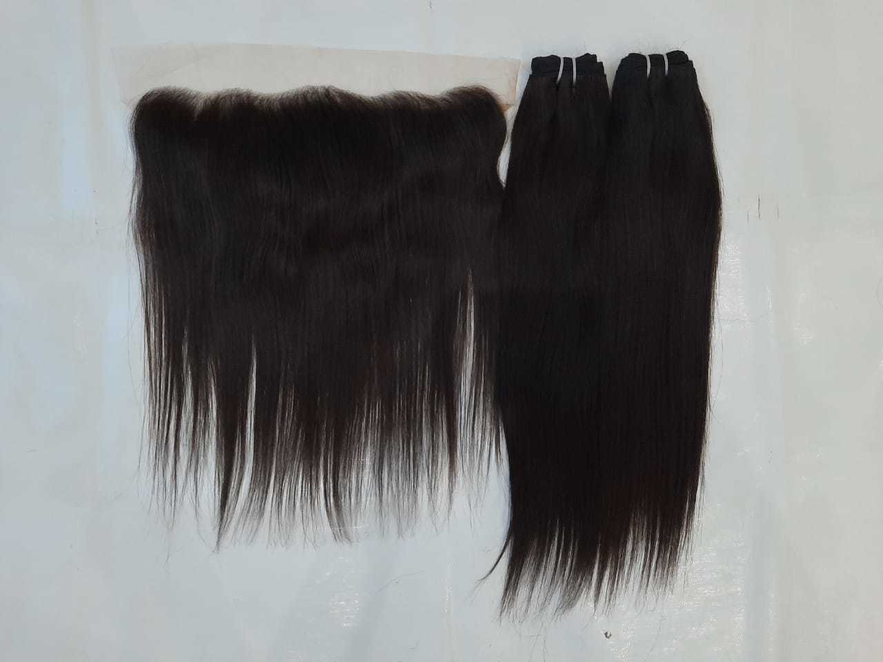 Vintage Straight Human Hair Machine Weft best hair extensions