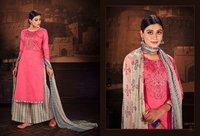 Pink Trendy Palazzo Suit