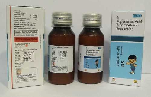 Mefenamic 100 mg Paracetamol 250 mg Suspension