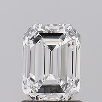 1.40 Carat VS1 Clarity EMERALD Lab Grown Diamond