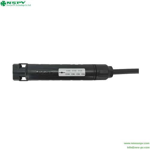1000V PV Diode Connector dustproof solar blocking diode connector 4D1 male cable type