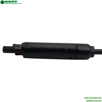 4D3 IP67 Waterproof 1000VDC 10A PV4.0 Solar Diode Connectors Prevent Adverse Current PV Solar System