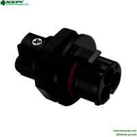 Waterproof Solar AC Connectors 3P AC Wire Connectors For Solar Inverter 500V AC Wire Coupler