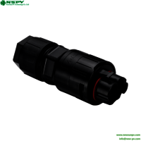 Solar AC Connectors 5P IP68 Waterproof With TUV Certificate Male To Female Cable Type AC Wire Coupler