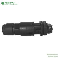 Waterproof Solar AC Connectors 5P With TUV Certificate Cable Female To Panel Male Type