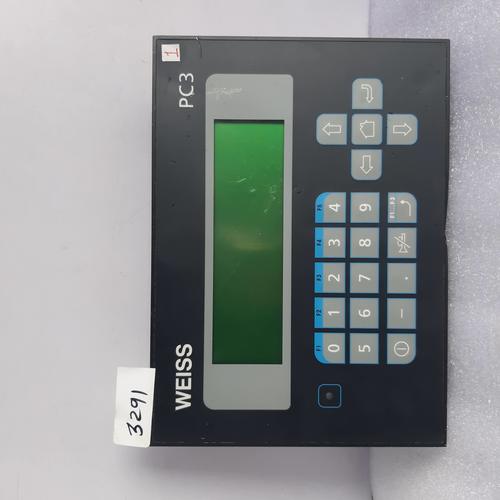 WEISS PC3 BAT 10 OPERATOR PANEL