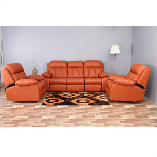 Soft Comfort Pure Leather Sofa Set