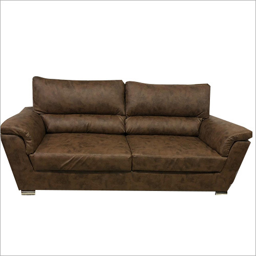 Indian Style Drawing Room Leather Sofa Set