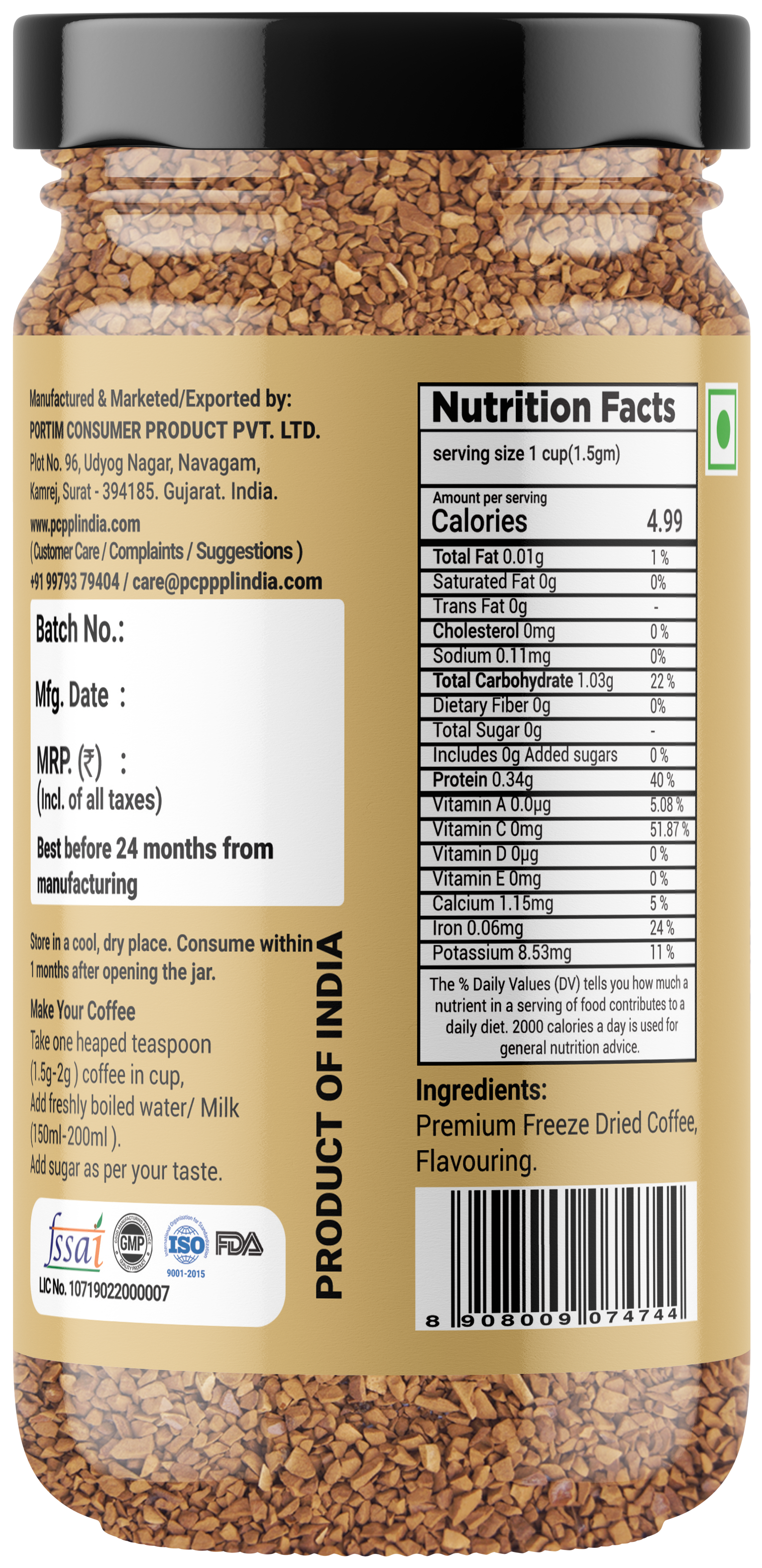 Lemongrass Instant Coffee