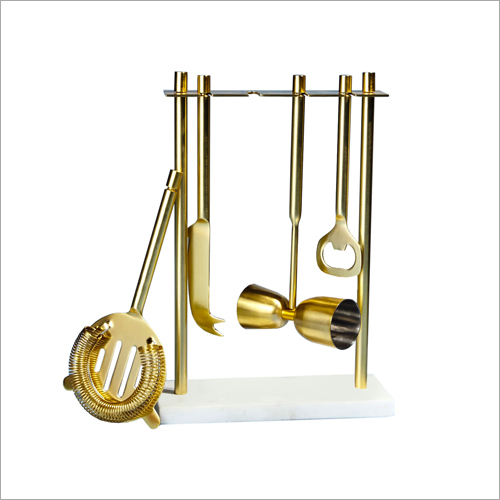 Brass Professional Bar Tool Set