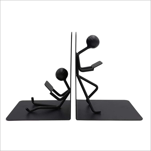 Black SS Human Sculpture Bookends By M/S SHAHI HOME PRODUCTS