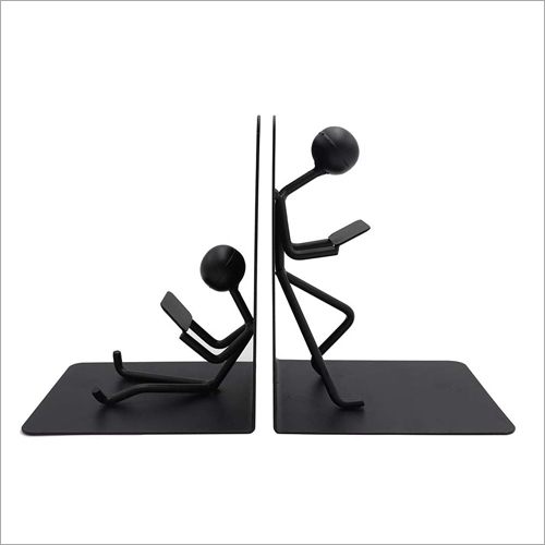Black SS Human Sculpture Bookends