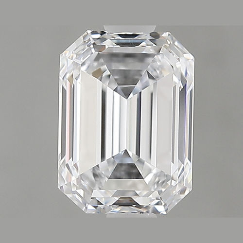 1.35 Carat IF Clarity EMERALD Lab Grown Diamond