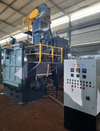 Customer Specification Air Less Y Hanger Shot Blasting Machine