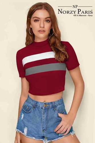 Norzy Paris Girls Fancy Crop Tops