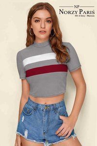 Norzy Paris Girls Fancy Crop Tops