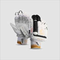 White And Black Alpha Batting Gloves