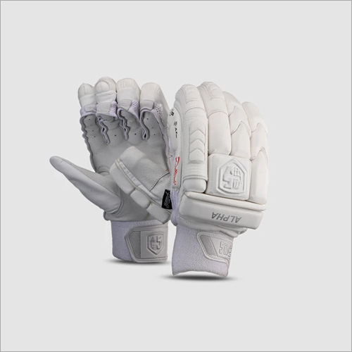 Sport Plain - White - Alpha Batting Gloves