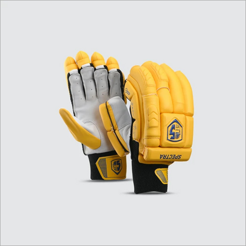 Bright Yellow Spectra Batting Gloves